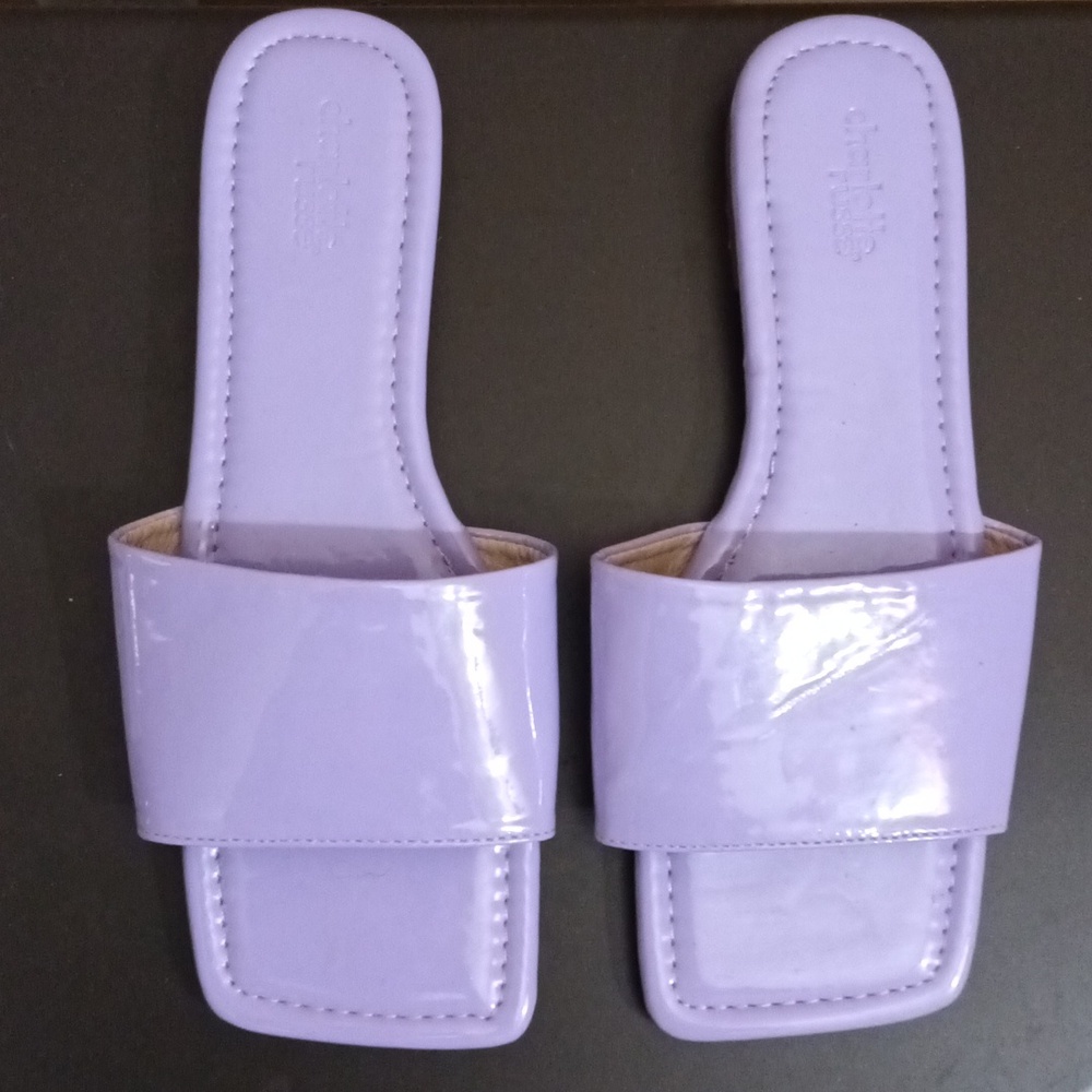 NWT Women's Charlotte Russe Slip On Sandals - Picture 1 of 5